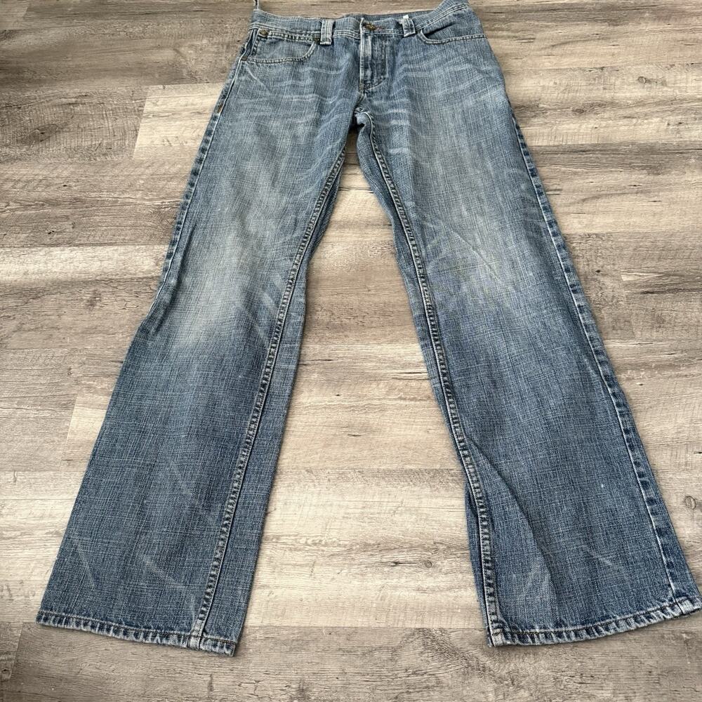 Levi’s SilverTab Straight Loose Jeans Mens 32x36 Med Wash Blue Denim Y2K Retro
